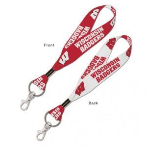 Wisconsin Badgers Key Strap 1 Inch