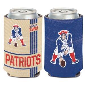 New England Patriots Can Cooler Vintage Design