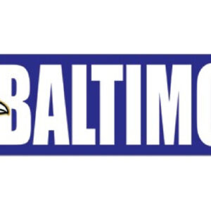 Baltimore Ravens Decal Bumper Sticker