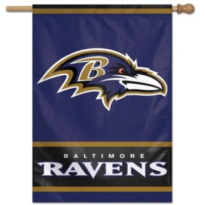 Baltimore Ravens Banner 28x40 Vertical