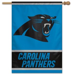 Carolina Panthers Banner 28x40 Vertical