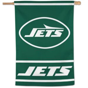 New York Jets Banner 28x40 Vertical