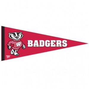 Wisconsin Badgers Pennant 12x30 Premium Style