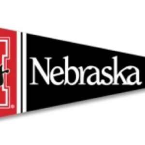 Nebraska Cornhuskers Pennant 12x30 Premium Style