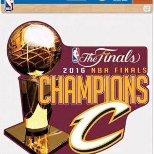 Cleveland Cavaliers Decal 4x4 Perfect Cut Color 2016 Champions Design