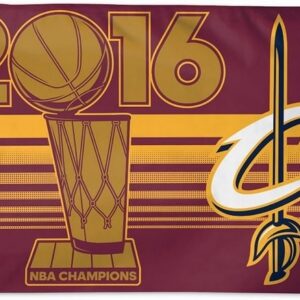 Cleveland Cavaliers Flag 3x5 Deluxe Style Celebration w/o Players 2016 Champions Design