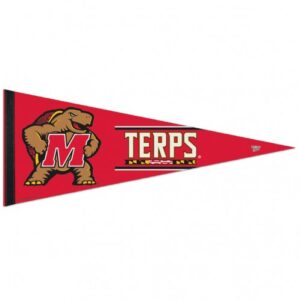 Maryland Terrapins Pennant 12x30 Premium Style
