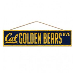 California Golden Bears Sign 4x17 Wood Avenue Design
