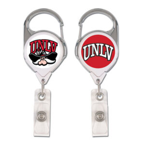 UNLV Runnin' Rebels Badge Holder Premium Retractable