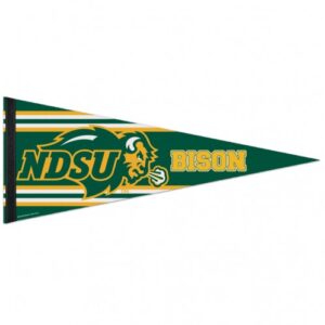 North Dakota State Bison Pennant 12x30 Premium Style