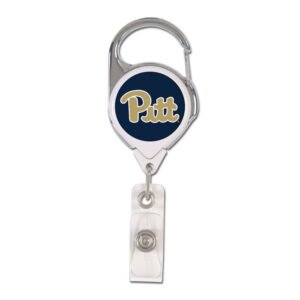 Pittsburgh Panthers Badge Holder Premium Retractable
