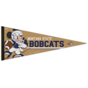 Montana State Bobcats Pennant 12x30 Premium Style Disney Design