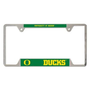 Oregon Ducks License Plate Frame Metal