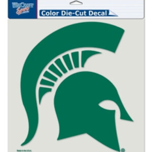 Michigan State Spartans Decal 8x8 Die Cut Color