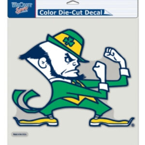 Notre Dame Fighting Irish Decal 8x8 Die Cut Color