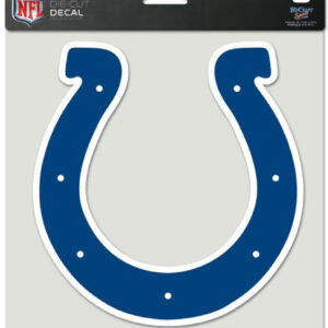 Indianapolis Colts Decal 8x8 Die Cut Color