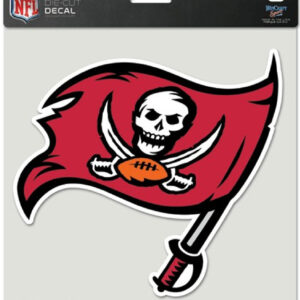 Tampa Bay Buccaneers Decal 8x8 Die Cut Color