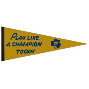 Notre Dame Fighting Irish Pennant 12x30 Premium Style PLACT Design