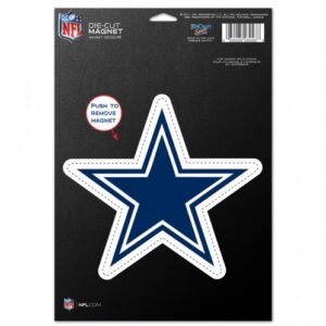 Dallas Cowboys Magnet 6.25x9 Die Cut Logo Design