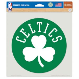 Boston Celtics Decal 8x8 Perfect Cut Color