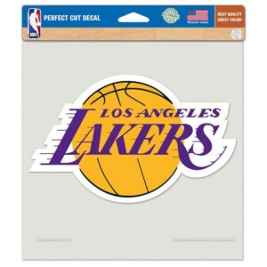 Los Angeles Lakers Decal 8x8 Perfect Cut Color