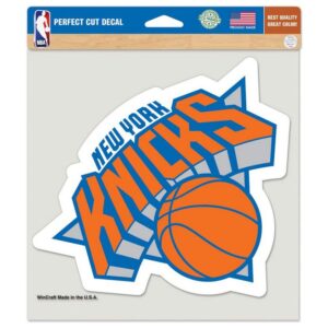 New York Knicks Decal 8x8 Perfect Cut Color