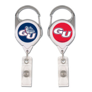 Gonzaga Bulldogs Badge Holder Premium Retractable