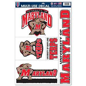 Maryland Terrapins Decal 11x17 Multi Use