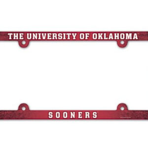 Oklahoma Sooners License Plate Frame - Full Color