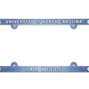North Carolina Tar Heels License Plate Frame - Full Color