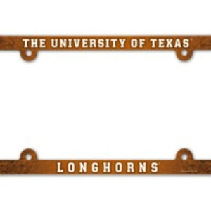 Texas Longhorns License Plate Frame - Full Color
