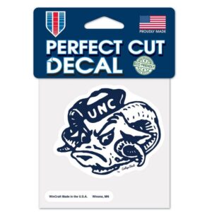 North Carolina Tar Heels Decal 4x4 Perfect Cut Color College Vault