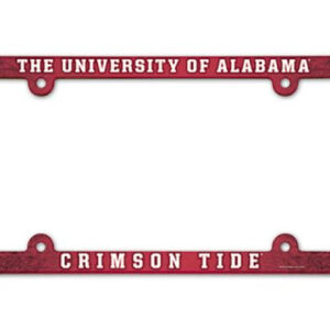 Alabama Crimson Tide License Plate Frame - Full Color
