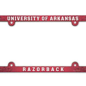 Arkansas Razorbacks License Plate Frame - Full Color