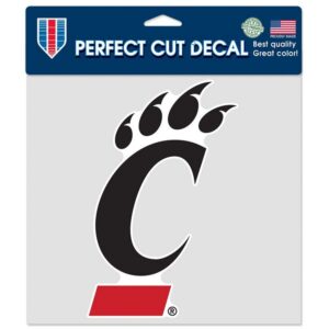 Cincinnati Bearcats Decal 8x8 Perfect Cut Color