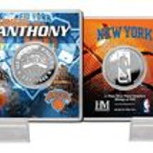 New York Knicks Carmelo Anthony Coin Card - Silver Stad