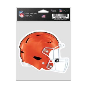 Cleveland Browns Decal 3.75x5 Helmet Fan