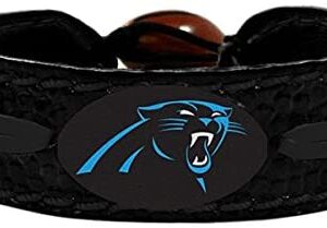 Carolina Panthers Bracelet Team Color Tonal Black Football CO
