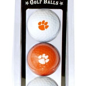 Clemson Tigers 3 Pack of Golf Balls