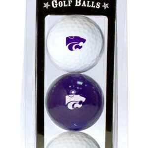 Kansas State Wildcats 3 Pack of Golf Balls
