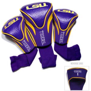 LSU Tigers Golf Club 3 Piece Contour Headcover Set