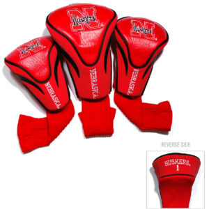 Nebraska Cornhuskers Golf Club 3 Piece Contour Headcover Set