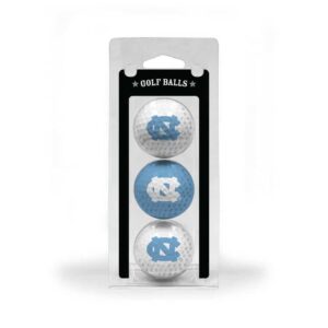 North Carolina Tar Heels Golf Balls 3 Pack