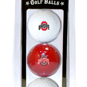 Ohio State Buckeyes 3 Pack of Golf Balls