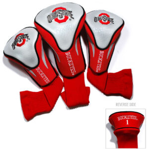 Ohio State Buckeyes Golf Club 3 Piece Contour Headcover Set