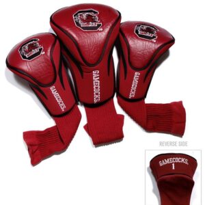 South Carolina Gamecocks Golf Club 3 Piece Contour Headcover Set