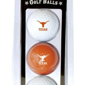Texas Longhorns 3 Pack of Golf Balls