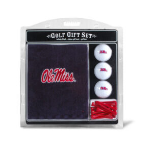 Mississippi Rebels Golf Gift Set with Embroidered Towel