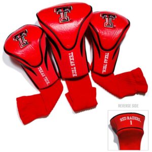 Texas Tech Red Raiders Golf Club 3 Piece Contour Headcover Set