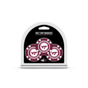 Virginia Tech Hokies Golf Chip with Marker 3 Pack